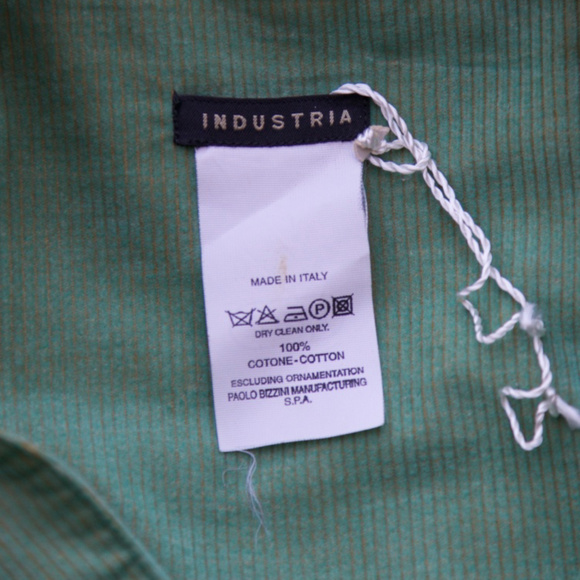 Industria Italian light cord barn green jacket - Picture 2 of 4